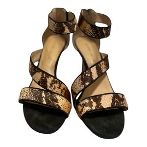 Antonio Melani black suede heels size 8M